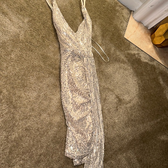 Sequence, spaghetti, strap, dress, size medium - Picture 1 of 2